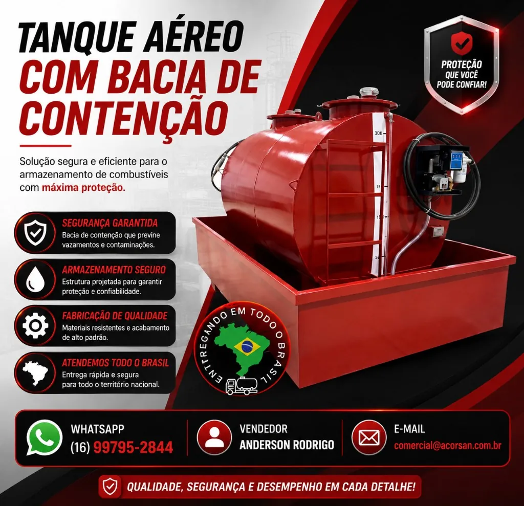 Divisória interna soldada com inspeção de estanqueidade